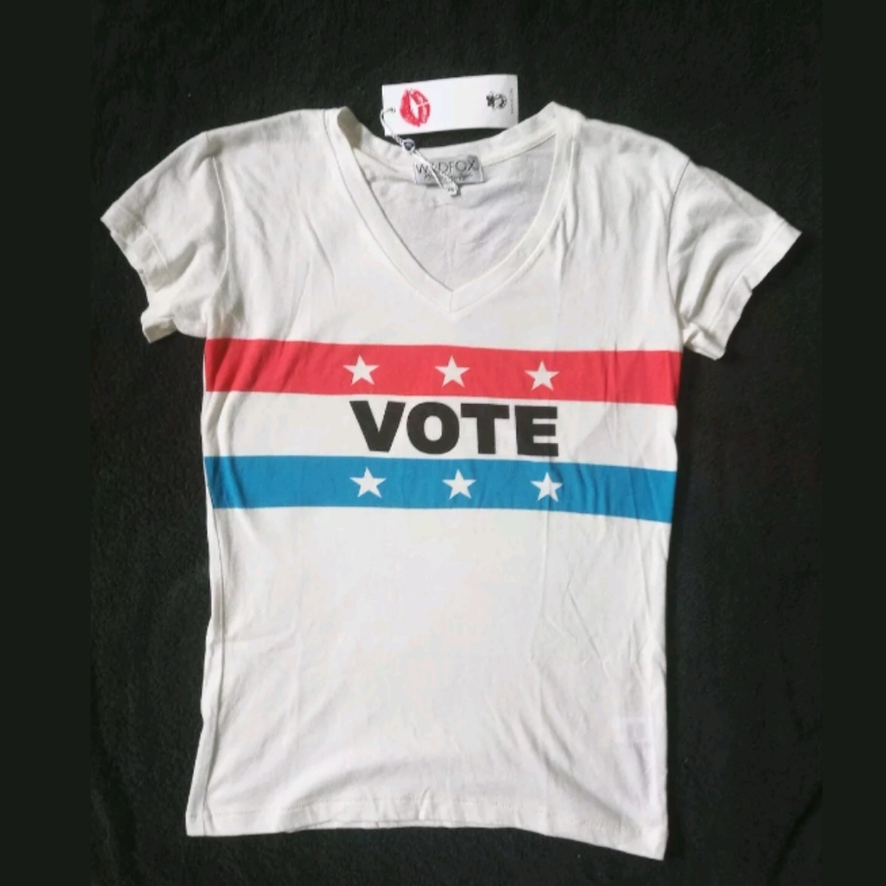 Wildfox Couture Women's Vote T-Shirt XS - Picture 4 of 4